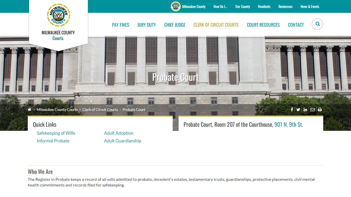 Probate Court - Milwaukee County